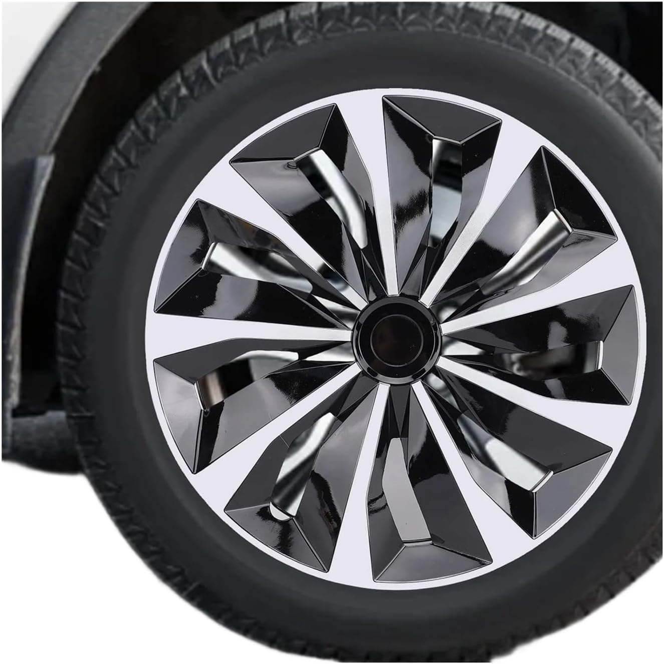 ホイールカバー、 4PCSハブキャップカー互換テスラモデル3 2024ハイ